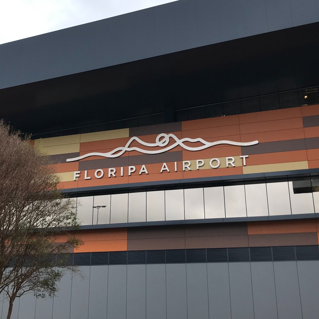 Floripa Airport /letreiro