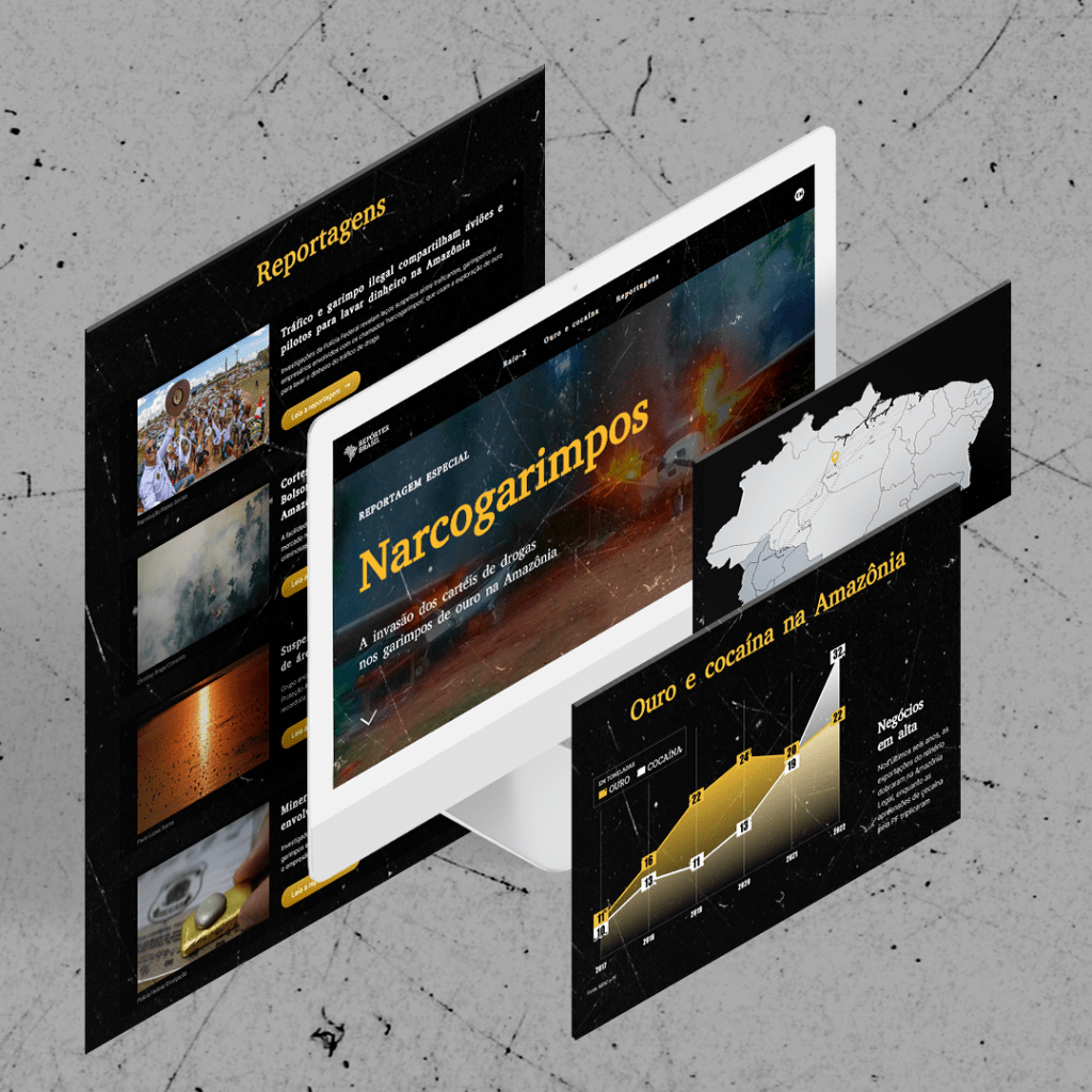 Narcogarimpos /página online